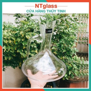 Decanter ,Bình thở rượu vang - Bình rót rượu có tay cầm