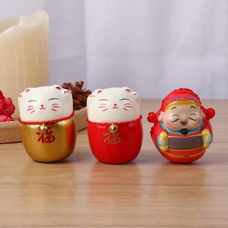 Mèo Thần Tài Trang Trí Tết, Trang Trí Handmade