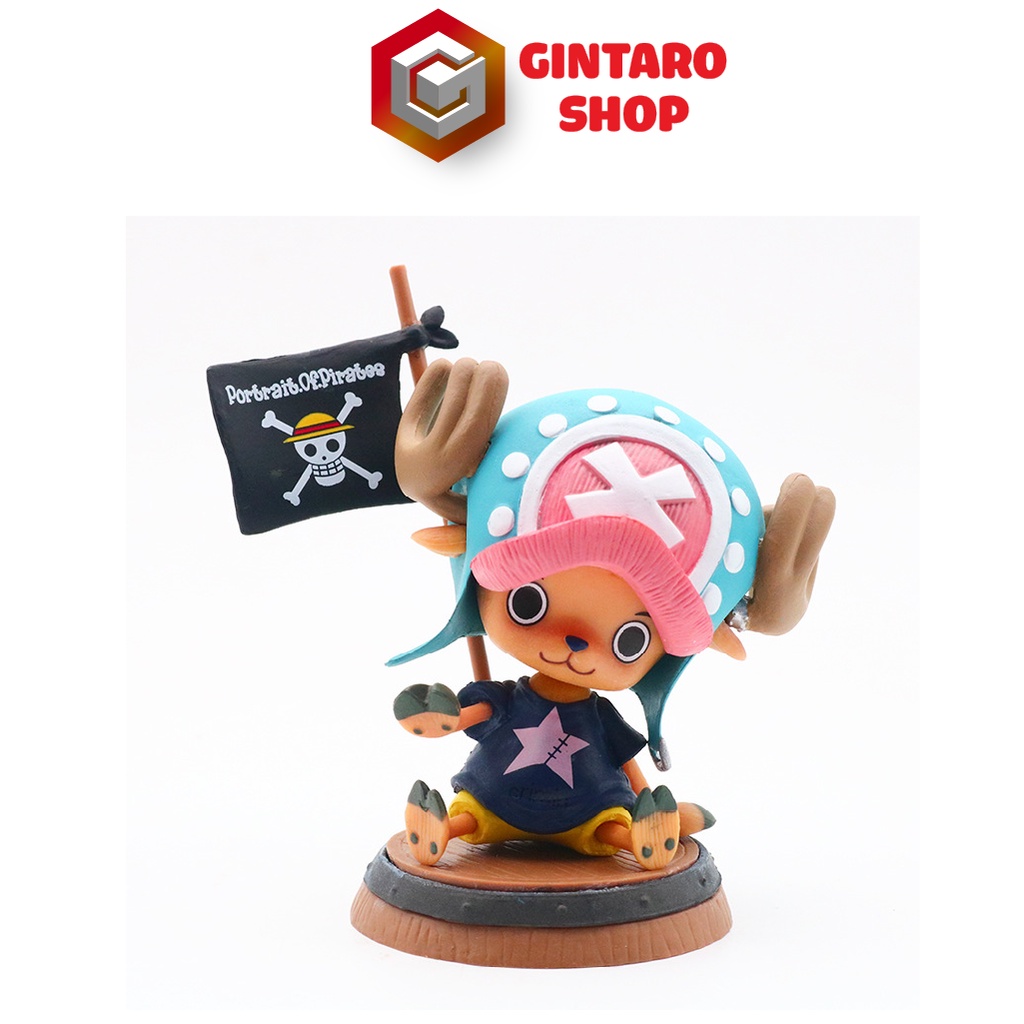 Mô hình One Piece Chopper kẹo ngọt phiên bản chibi kute cực dễ thương, Mô hình nhân vật Chopper cao 12cm