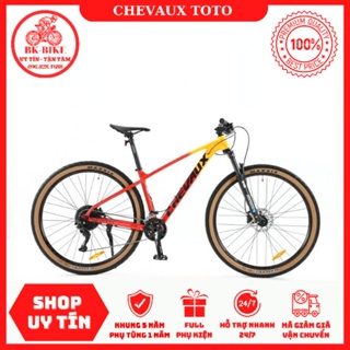 Xe Đạp CHEVAUX TOTO - Khung Nhôm, Groupset Shimano Deore, Phanh Dầu Shimano