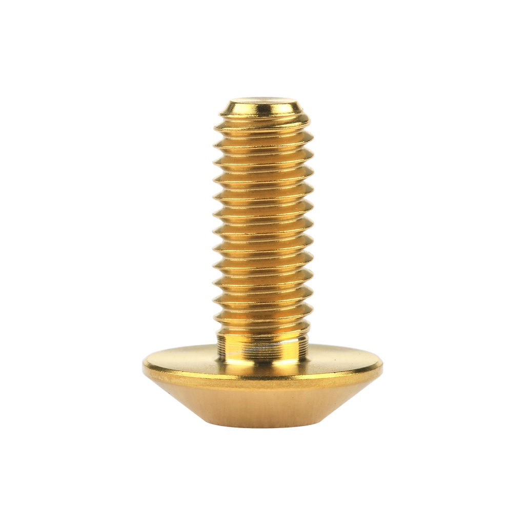 Ốc lục giác WANYIFA FENDER bằng titan M6x12 15 20mm trang trí kính chắn gió xe mô tô