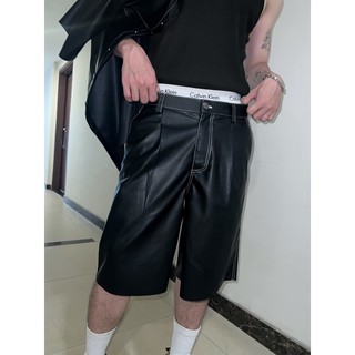 Quần đùi da NINETYNINETYONE - Li.Am Shorts