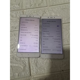 Điện thoại Xiaomi redmi note 4 một cặp con mầy bác nứt tý góc kính bản ram2/16 con màu vàng đẹp keng bản ram 3/64