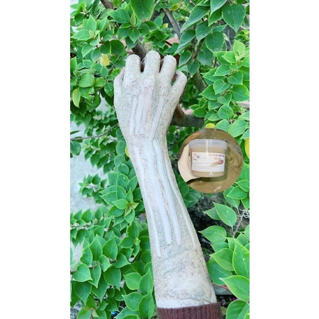 kem tẩy da chết cafe sữa dừa có hạt mát xa ( ko tem)