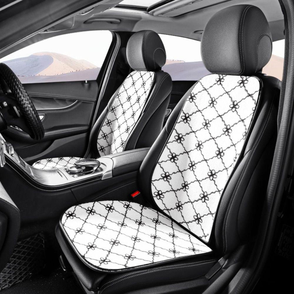 1 Vỏ Bọc Ghế Ngồi Xe Hơi Bằng Lông Nhung Mềm Mại Thoải Mái