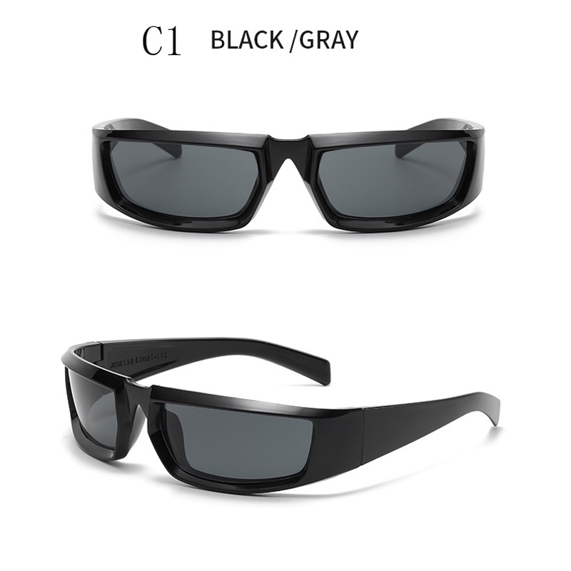 Kính Mát Y2K Phong Cách Steampunk Thời Trang Cho Nữ