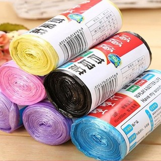 Bao bịch nilon bọc rác nhiều màu - size 45x50cm- túi đựng rác giá rẻ