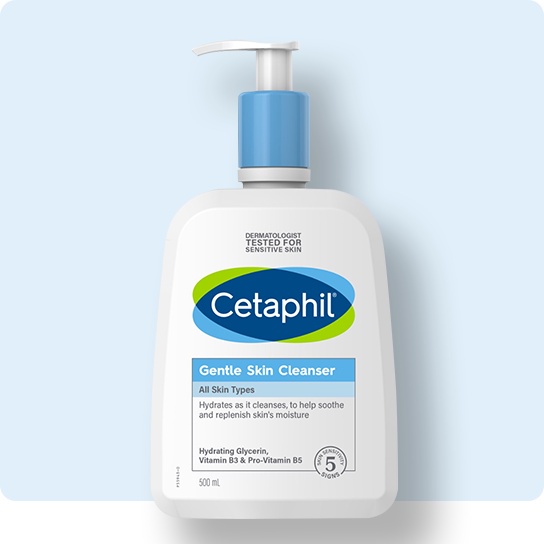 Sữa Rửa Mặt Cetaphil Gentle Skin Cleanser 473ml sạch dịu nhẹ, ngừa mụn.