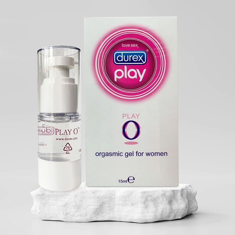 Gel Durex Play O – Gel Bôi Trơn Tăng Khoái Cảm Cho Nữ Giới, Sản Phẩm Cao Cấp, Gel Gốc Nước An Toàn & Không Kích Ứng