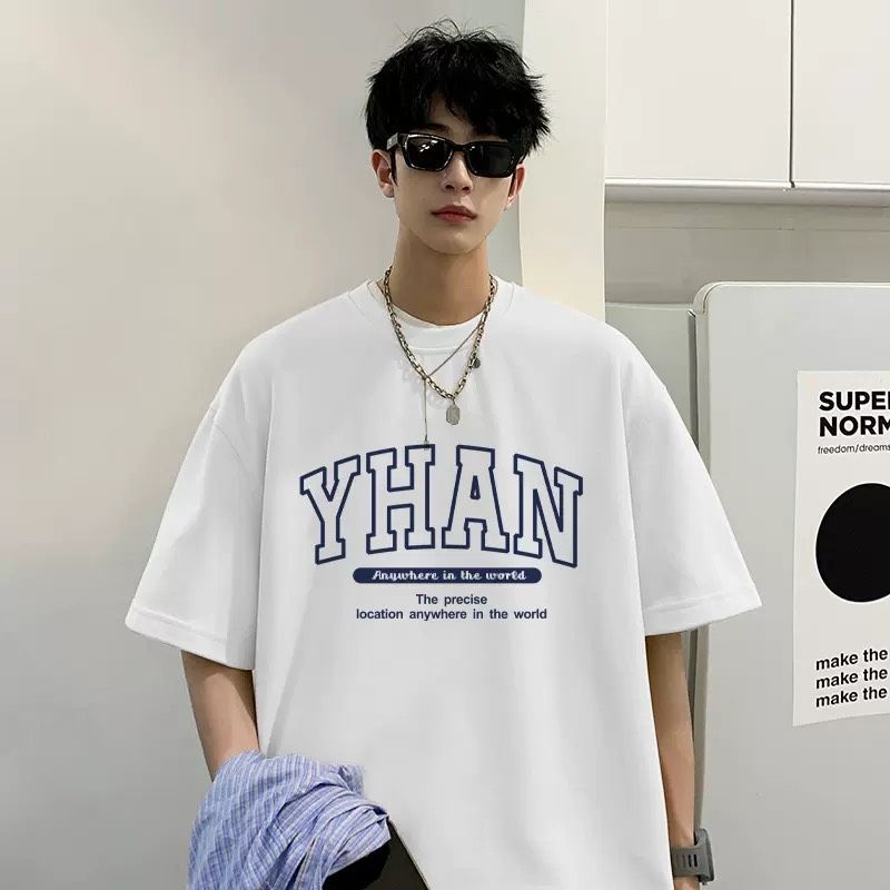 Áo thun tay lỡ unisex YHAN