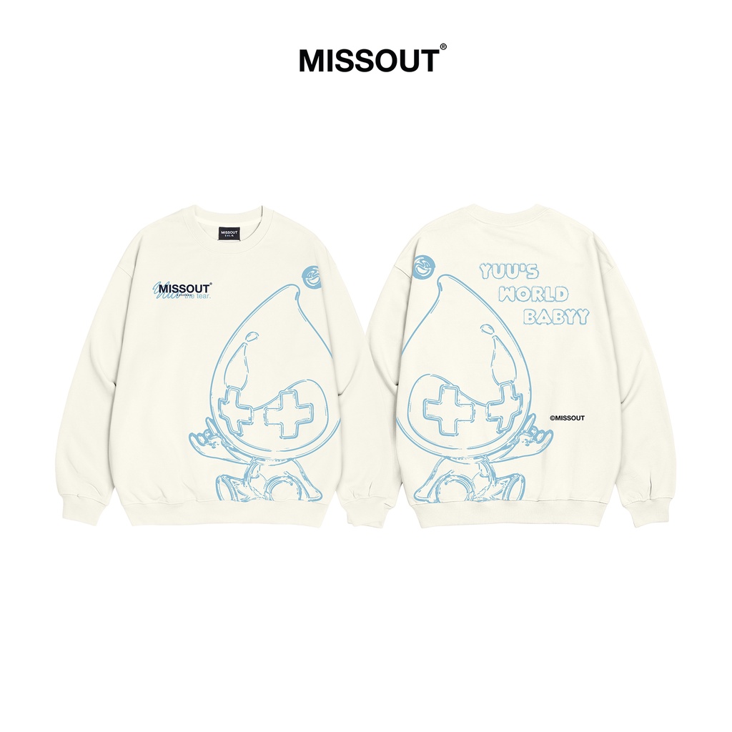 ÁO KHOÁC YUU OVERPRINT SWEATER MISSOUT