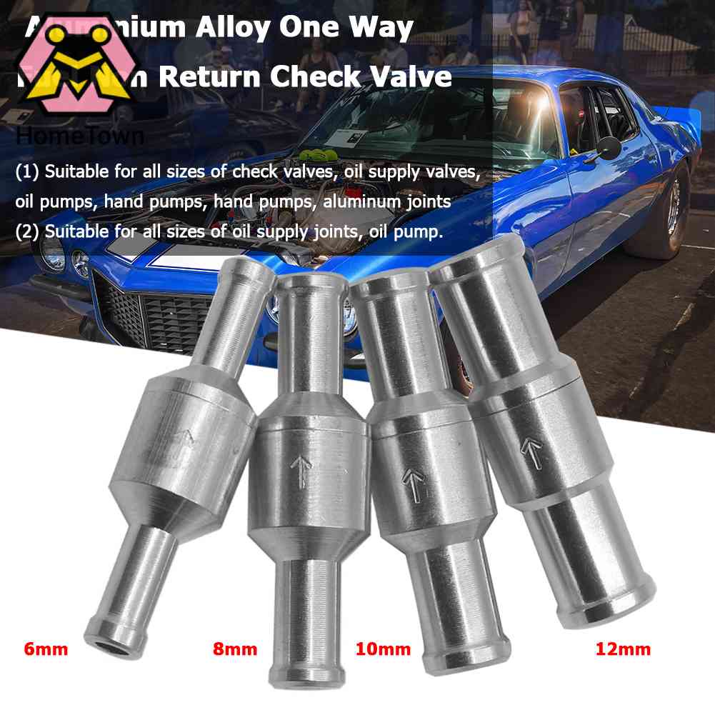 Van Kiểm Tra Nhiên Liệu Một Chiều Bằng Hợp Kim Nhôm Cho Xe Hơi