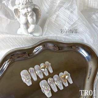 Nailbox Thiết Kế Premium TR01 Charm Đá Cao Cấp