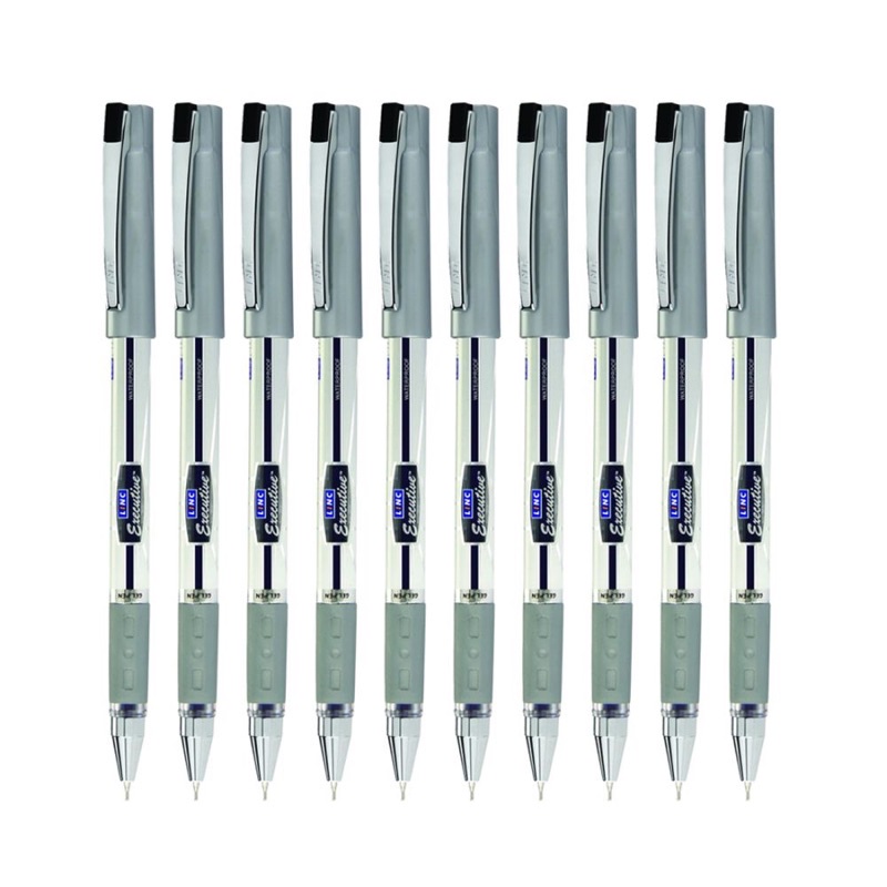 Bút Bi Nước Linc Executive Văn Phòng Mực Gel Màu Đen xanh  Ngòi 0.7 mm Văn Phòng Sinh viên Học Sinh