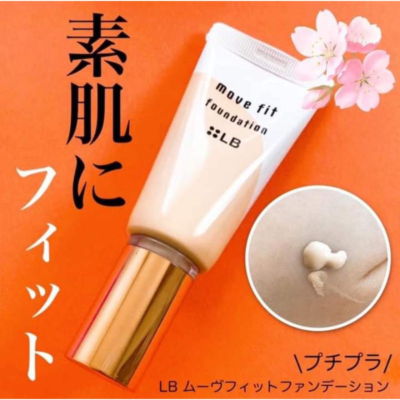 Kem nền chống nắng 3D LB MOVE FIT FOUNDATION UV SPF 30/PA+++