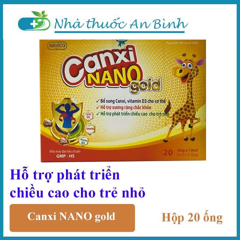 [CHÍNH HÃNG ] Canxi nano gold - Bổ sung canxi, vitamin d3 , hỗ trợ xương chắc khỏe