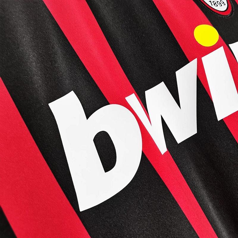 Bộ Quần Áo Bóng Đá Đội Nhà Ronaldo Kamardini Champions League 0607ac Milan