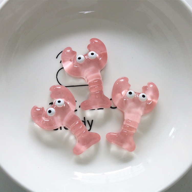 Set 10 Phụ Kiện Nút Bằng Nhựa Hình Vỏ Sò / Cá Heo Trang Trí Giày DIY