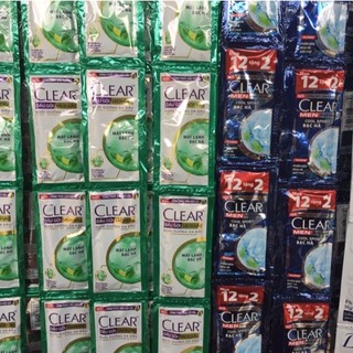 Dây xà bông dầu gội CLEAR sạch gàu