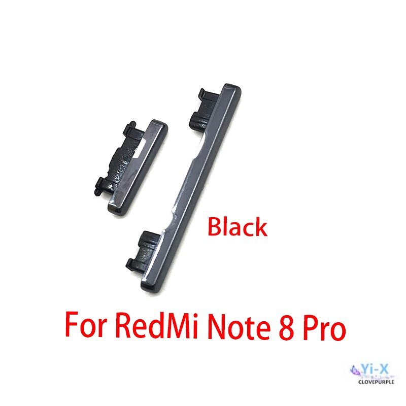 Nút Nguồn Mới + Nút Bấm Âm Lượng Bên Hông Cho Xiaomi Redmi Note 8 Pro