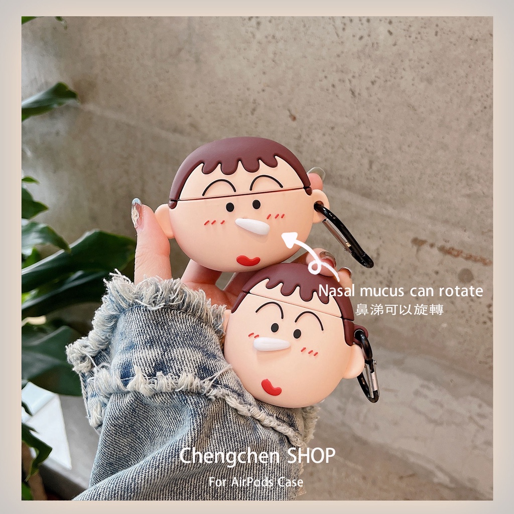 Vỏ Bảo Vệ Hộp Sạc Tai Nghe AirPods Pro 2021 3 Hình Bánh Quy Kirby Phong Cách Mới