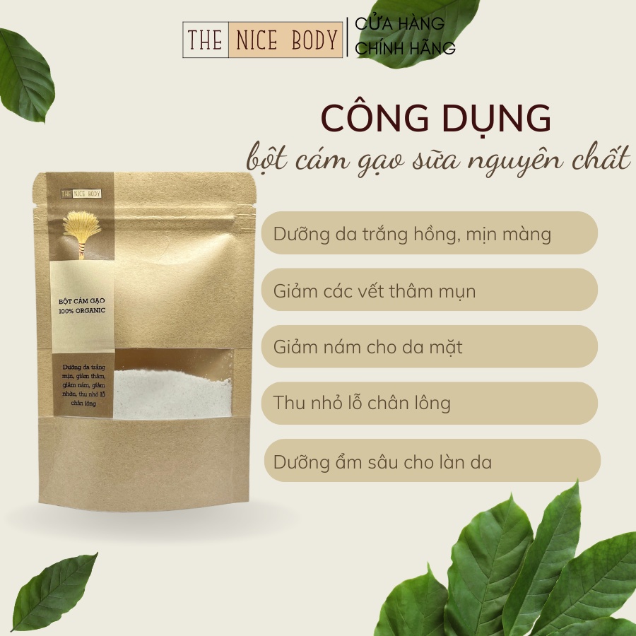 Combo 3 Loại Bột Tẩy Tế Bào Chết, Bột Đậu Đỏ, Bột Cám Gạo, Bột Cà Phê Nguyên Chất, Hữu Cơ 100%