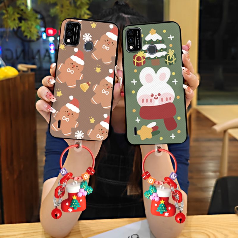 Anti-knock Cover Phone Case For Itel A48 glisten Hanging ring foothold Anti-dust phone stand holder New Arrival Original