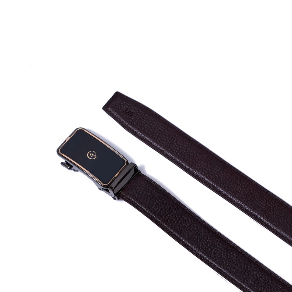 Thắt Lưng Nam Da Bò Cao Cấp Màu Nâu, Màu Đen BORDER MILL - WT Leather