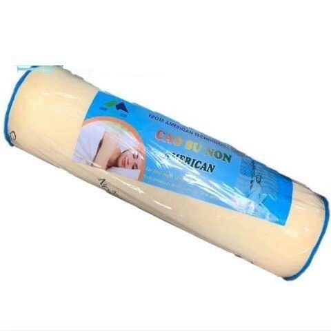 Gối ôm cao su non nhân tạo siêu êm ái cho giấc ngủ và sức khỏe kích thước 20x90 cao cấp
