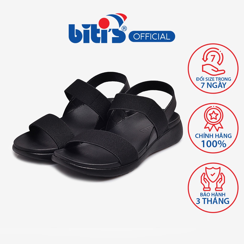 Sandal Biti's Si - PU Nữ DPW071188DEN (Đen)
