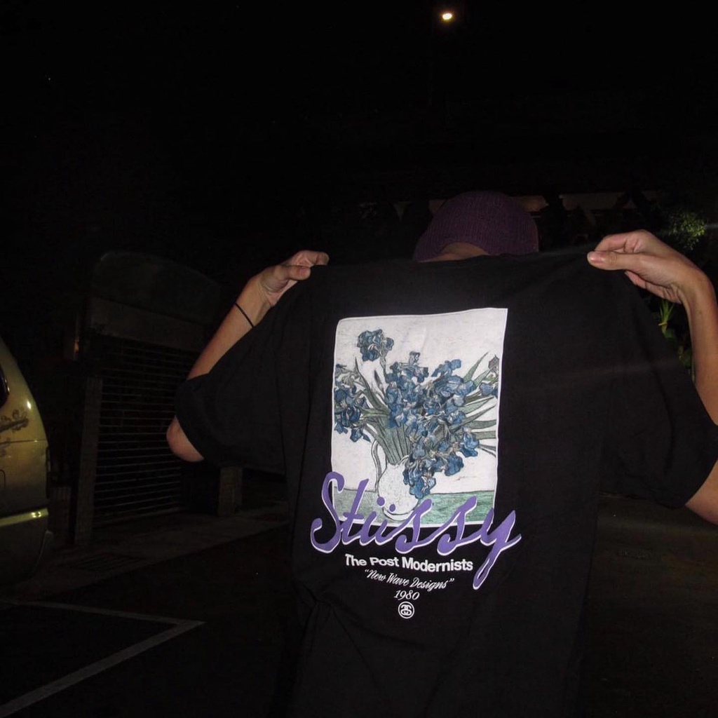 Áo thun unisex nam nữ Stu.ssy Post Modernists Cotton 100%, Form Oversize cao cấp VNXK ảnh thật