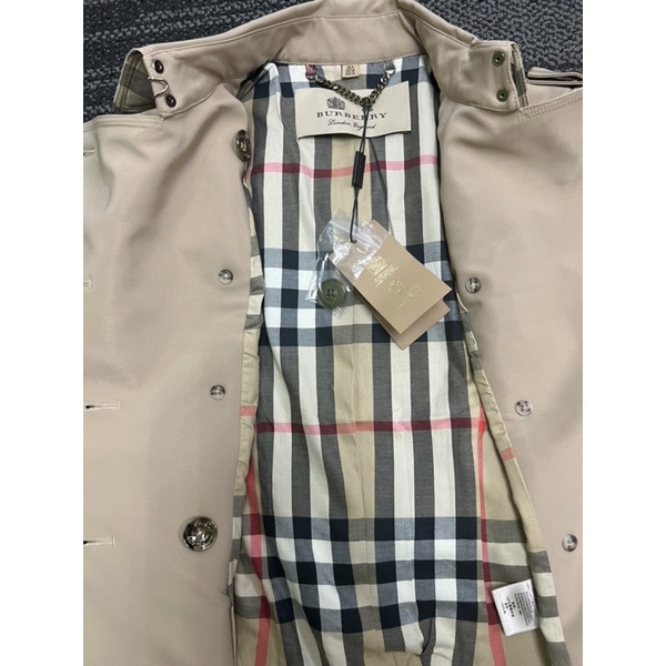 Áo khoác măng tô bbr kaki dáng ngắn QCCC