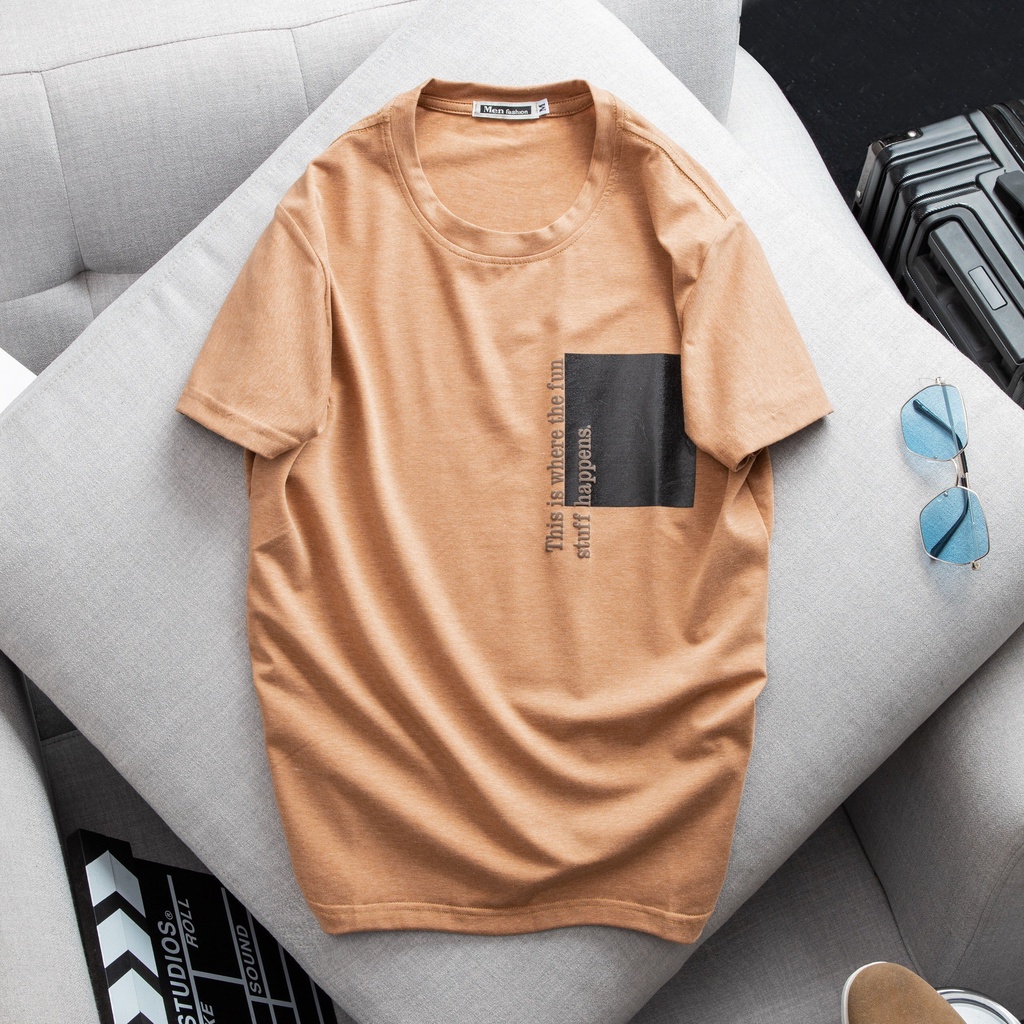 ÁO THUN NAM CỔ TRÒN - Pass Strong