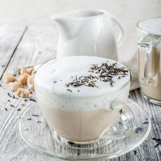 Bộ Cốc thủy tinh uống trà cafe nóng có quai cầm 220ml UG 310 kèm đĩa