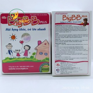 [CHÍNH HÃNG] Cốm BigBB plus hạn chế ốm vặt, trẻ lớn nhanh