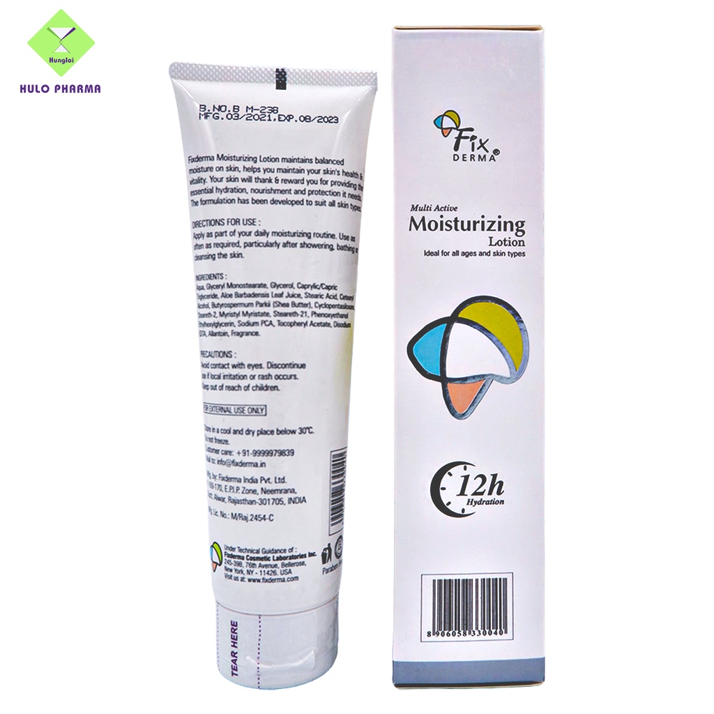 Kem Dưỡng Ẩm Cân Bằng PH Da Fixderma Multi-Active Moisturizing Lotion 150g