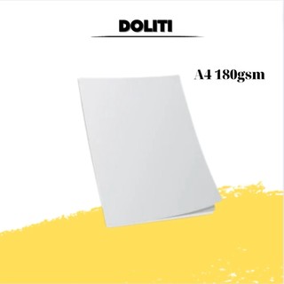 Giấy in bìa cứng size a4 màu trắng 180gsm