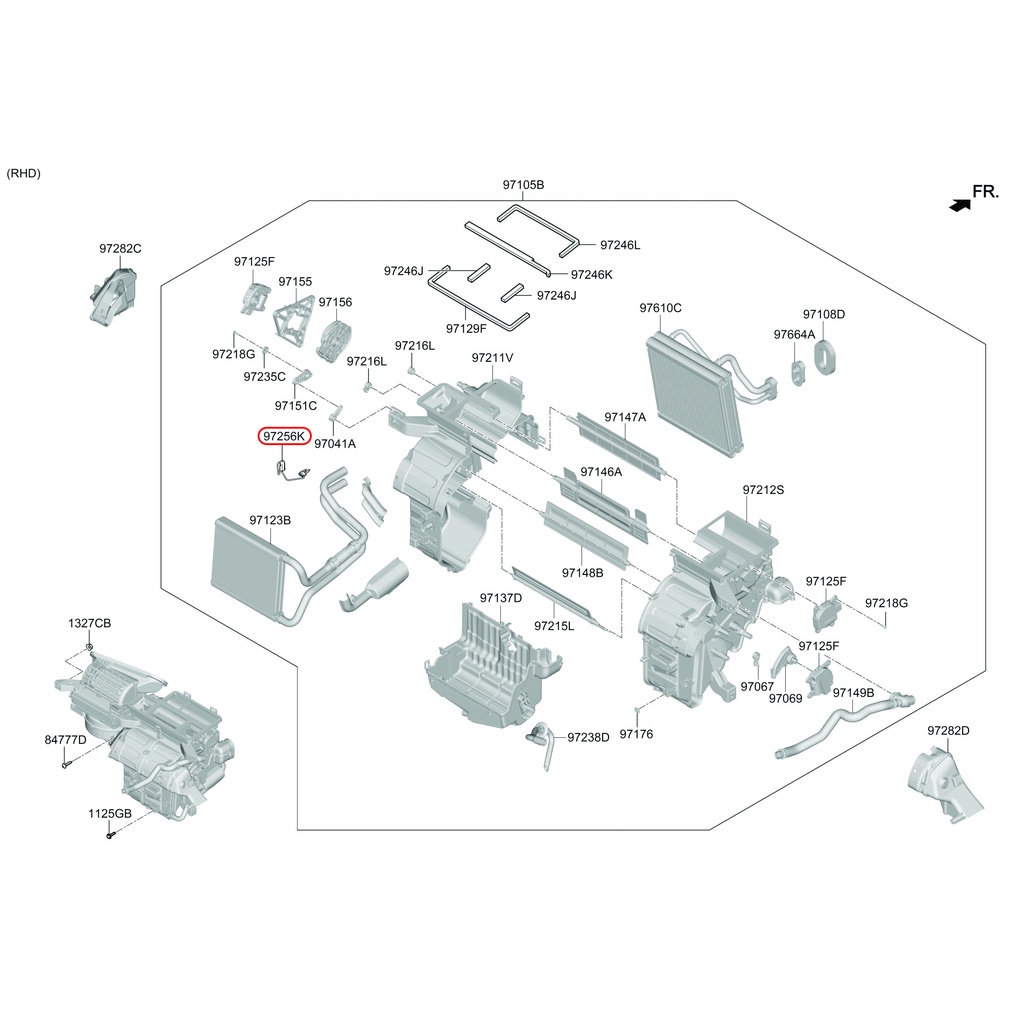 971802M010 - Cảm biến nhiệt độ giàn lạnh HYUNDAI ACCENT 2018 - 2021/ KONA 2016 - 2020