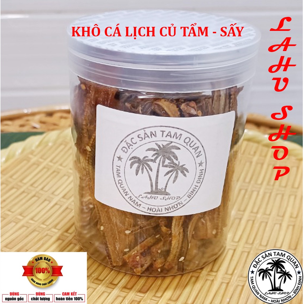 Khô Cá Lịch Củ Tẩm Sấy - ngon ngọt tự nhiên