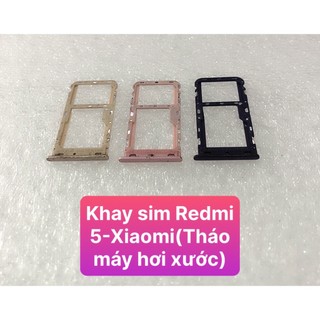 Khay sim Redmi 5 Xiaomi (Tháo máy hơi xước)