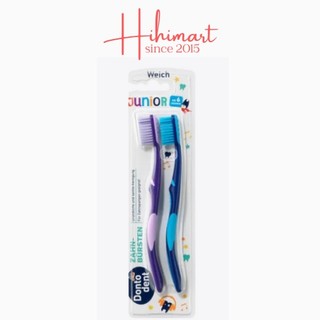 SET 2 CHIẾC BÀN CHẢI ĐÁNH RĂNG TRẺ EM DONTODENT ĐỨC