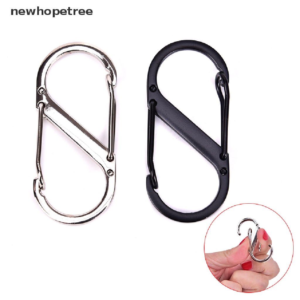 1 Móc Khóa Chữ S Bằng Thép Không Gỉ