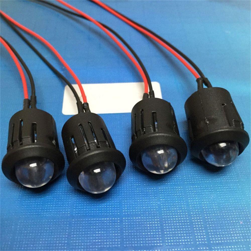 NICKOLAS Set 5 Đèn LED Tròn 12V 10mm Tự Làm