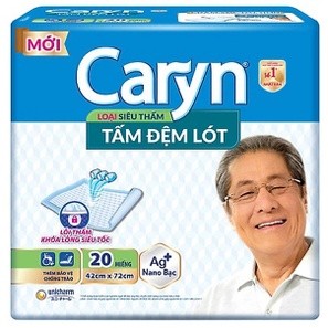 Tấm đệm lót caryn (loại siêu thấm và siêu mỏng nhẹ)