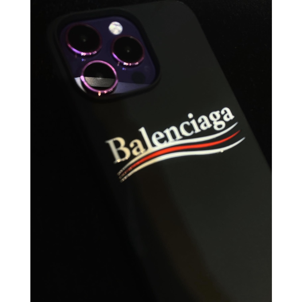 Ốp lưng Iphone BALENCIAGA monogram 15Promax, 12Promax, 13Promax, 14Pro, 14Promax