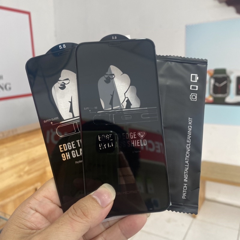 Kính Cường Lực KingKong cho iphone Full Màn 6/7Plus/8Plus/X/Xs/XsMax/11/11Pro/11ProMax/12ProMax/13/13ProMax/14/14ProMax