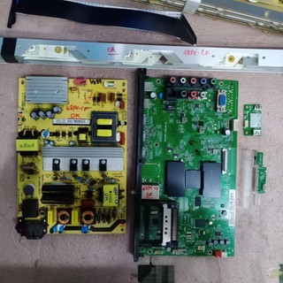 Bo mạch tivi tcl 48p1-cf,bo xử lý, khiển, nguồn,thanh led rã máy