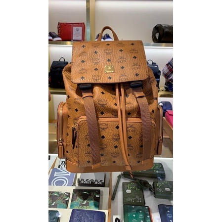 Balo MCM likeau.th size 40cm siêu hot đường khâu da cực kì chắc chắn