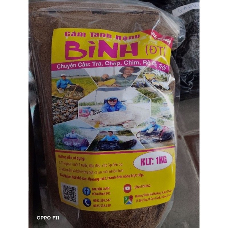CÁM BÌNH TANH NẶNG 1kg