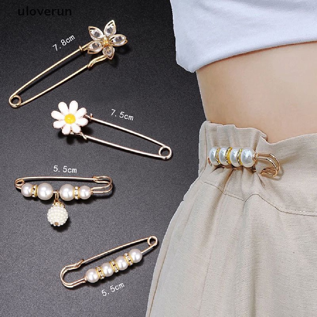 Set 3 Ghim Cài Áo Đính Đá Ngọc Trai Diy Dành Cho Nữ